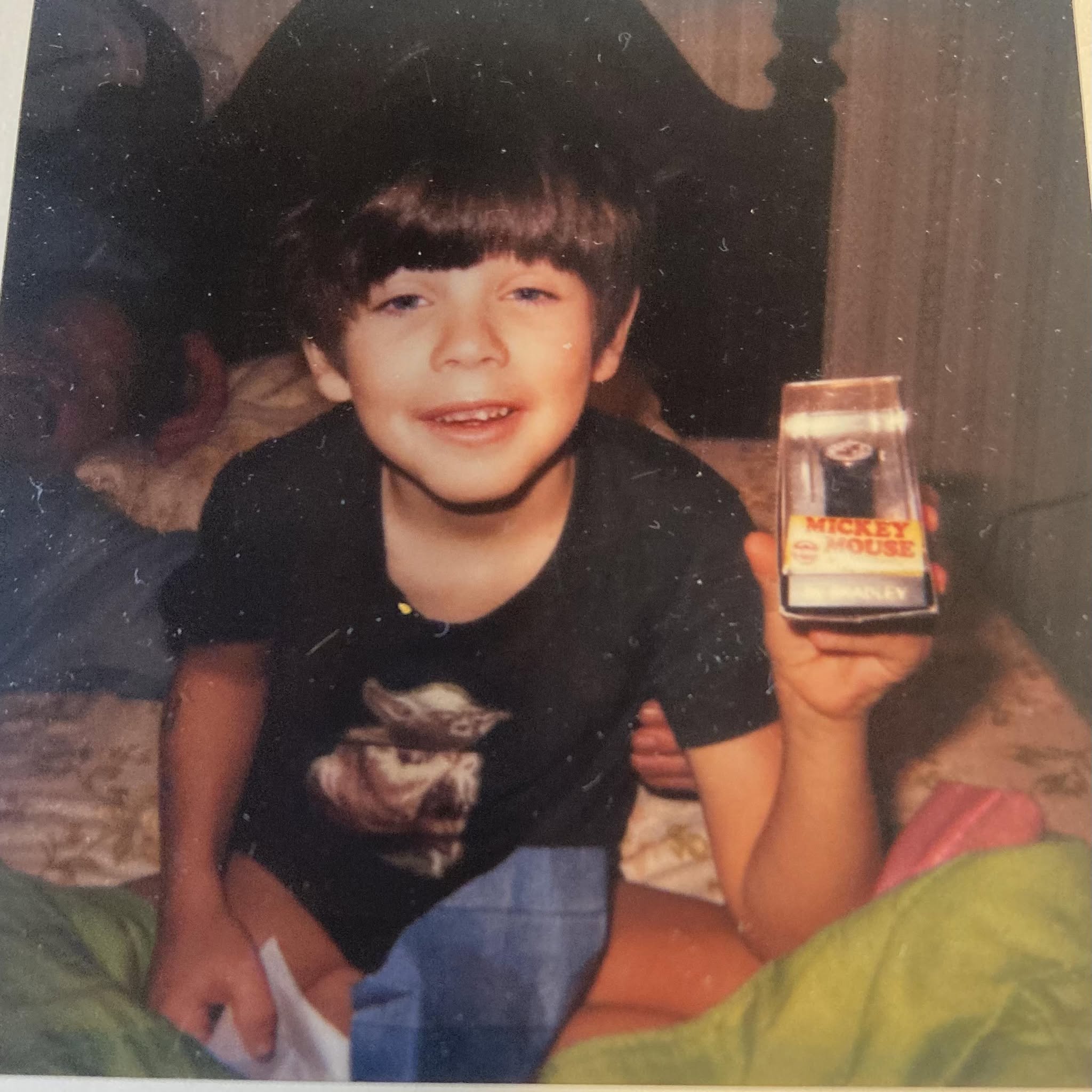 Harley Jarrett as a young boy smiling